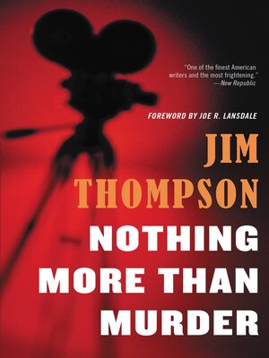 cover image of Nothing More than Murder